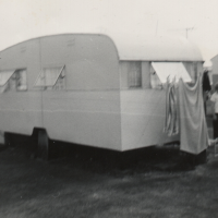 The caravan at Walton on the Naze