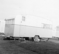 The caravan at Walton on the Naze