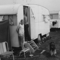 The caravan at Walton on the Naze
