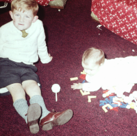 Playing on the floor