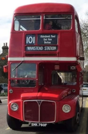 The 101 - A Routemaster used often over the years The 101 - A Routemaster used often over the years