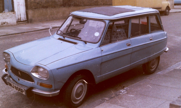 Anita's first Car - Citreon Ami 8