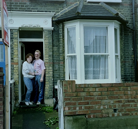Blenheim Road - on the day we left for the second house