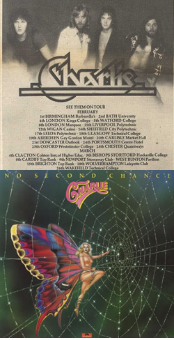 Charlie tour itinerary and album cover Charlie tour itinerary and album cover