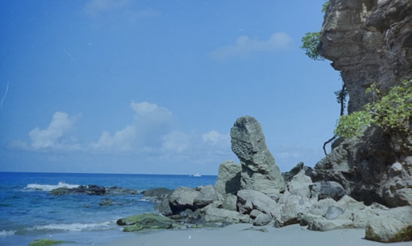 View from the hotel's cove