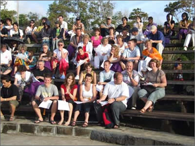 WFSAC at the fire dance