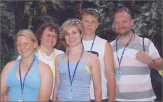 The crew @ Discovery Cove