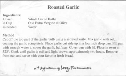 Roasted garlic recipe