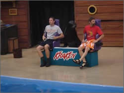 Clyde and Seymour show - doing Krakken