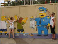 Andy and Steff and the Simpsons