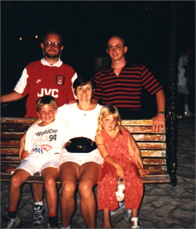 Andrew, Lauren, Russell, Brigitte and Gordon posing again!